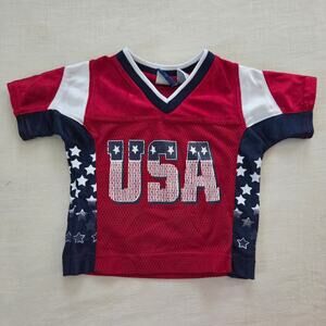 Vintage Y2k USA '03 Jersey 12 months